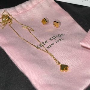 Kate spade gold spade set